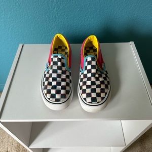 Vans Checkerboard Slip Ons